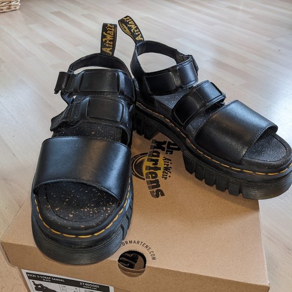 Dr. Martens Shoes - Dr. Martens Ricki 3-Strap Sandal